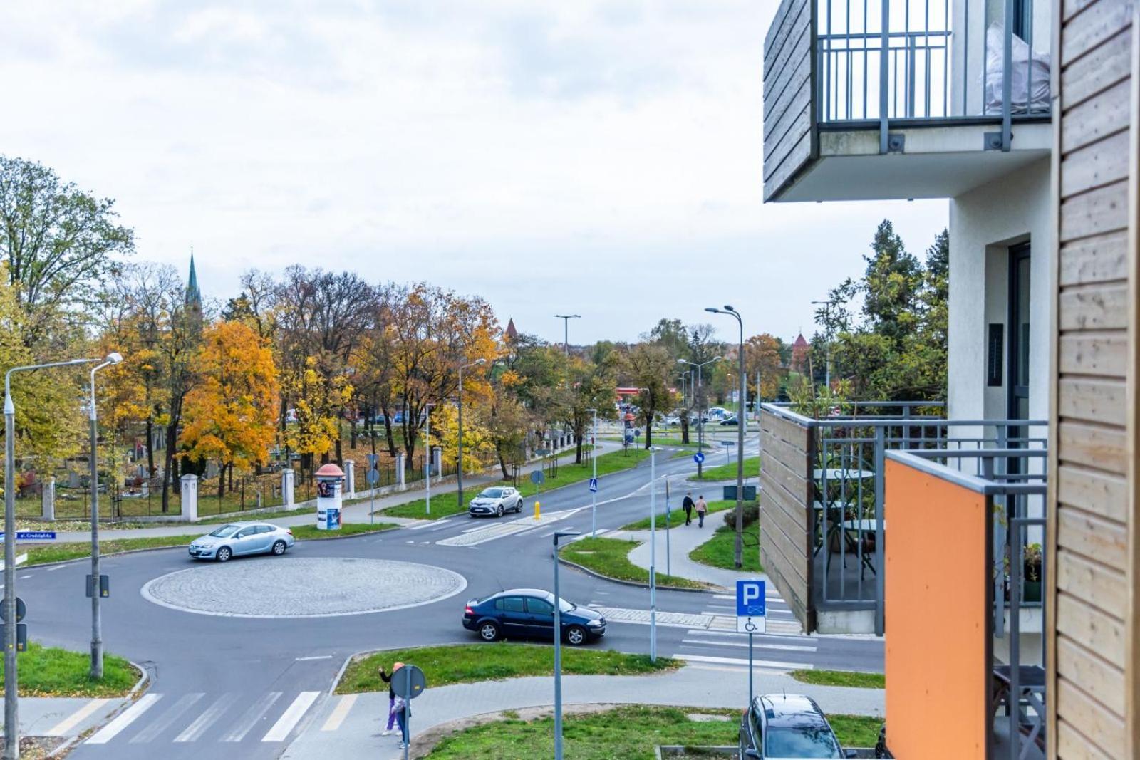 Solar Apartments I Stare Miasto 10Min I Priv Parking Free I Winda I Balkon Stary Toruń 外观 照片